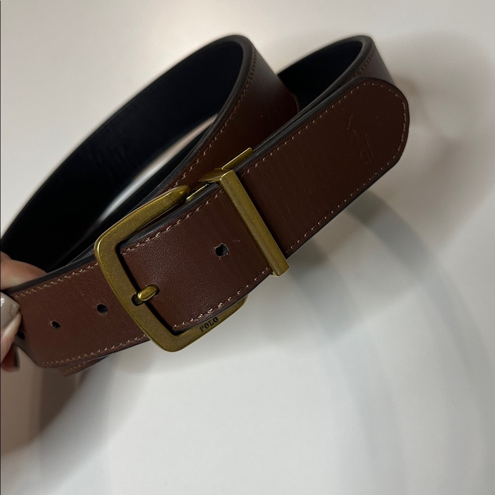 Ralph Lauren belt brown and black reversible